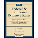 Federal and California Evidence Rules