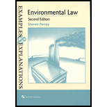 Environmental Law : Examples and Explanations 2nd edition ...