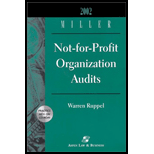 2002 Miller Not For Profit Organization Audits / With CD ROM