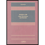 Sports Law  Cases, Documents, and Materials