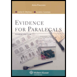 Evidence for Paralegals