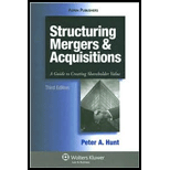 Structuring Mergers and Acquisitions