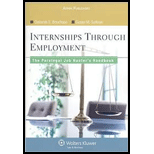 Internships Through Employment  Paralegal Job Hunters Handbook