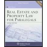 Real Estate and Property Law for Paralegals   With CD