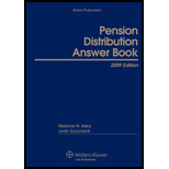 Pension Distribution Answer Book 2009