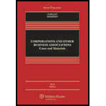 Corporations and Other Business Associations Cases and Materials