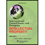 Internation Us & European Intellectual Property 2009 2010