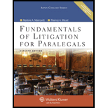 Fundamentals of Litigation for Paralegals   With CD