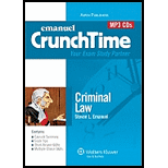 Crunchtime Audio  Criminal Law    CDs