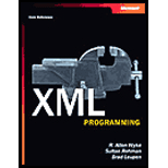 Xml Programming  Core Reference   With CD