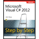 Microsoft Visual C# 2012 Step by Step