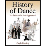 History of Dance An Interactive Arts Approach