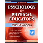 Psychology for Physical Educators