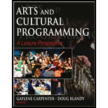 Arts and Cultural Programming A Leisure Perspective