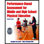 Performance Based Assessment for Middle and High School Physical Education   With CD