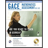 Gace Mathematics Assessment 022 and 023 (Georgia)   With CD