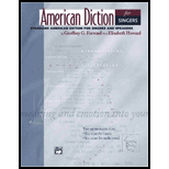 American Diction for Singers   With 2 CDs