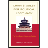 CHINAS QUEST F/POLITICAL LEGITIMACY