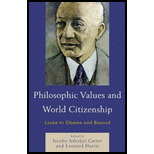 Philosophic Values and World Citizenship