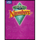 Working With Numbers Level E   Workbook 04 Edition, by Steck Vaughn - ISBN 9780739891605