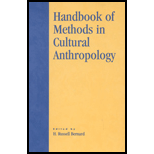 Handbook of Methods in Cultural Anthropology