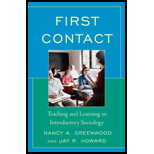 First Contact Teaching and Learning in Introductory Sociology