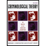 Criminological Theory  Analysis of its Underlying Assumptions