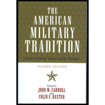 American Military Tradition  From Colonial Times to the Present