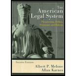 American Legal System (Cloth)