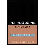 Reproducing Racism White Space, Elite Law Schools, and Racial Inequality