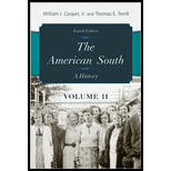 American South Volume 2  A History