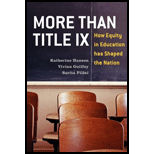 MORE THAN TITLE IX HOW EQUITY IN EDUC