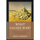 What Causes War?