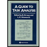 Guide to Task Analysis  The Task Analysis Working Group