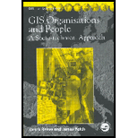 GIS Organizations and People