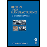 Design for Manufacturing  A Structured Approach / With CD