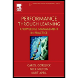 Performance Through Learning  Knowledge Management in Practice