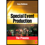 Special Event Production  Process