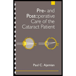 Pre  and Post Operative Care of the Cataract Patient