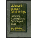 Violence in Intimate Relationships