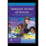 Communication Assessment and Intervention with Infants and Toddlers