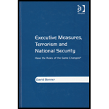 Executive Measures Terrorism and National Security