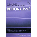 Ashgate Research Companion to Regionalisms