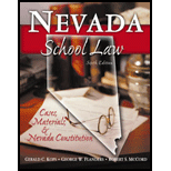 Nevada School Law  Cases and Materials