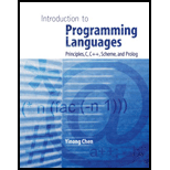 Introduction to Programming Languages  Principles, C, C++, Scheme and Prolog