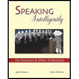 Speaking Intelligently  For Business And Other Professions 04 Edition 