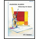 Beginning Algebra  Mastering The Basics