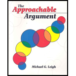 Approachable Argument   With CD