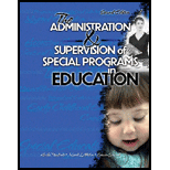 Administration and Supervision of Special Programs in Education