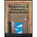 Community Mental Health  Study Guide and Workbook